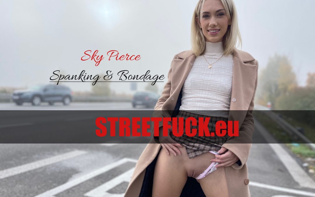 Sky Pierce STREETFUCK in Czech